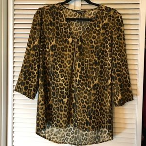Express Leopard Blouse